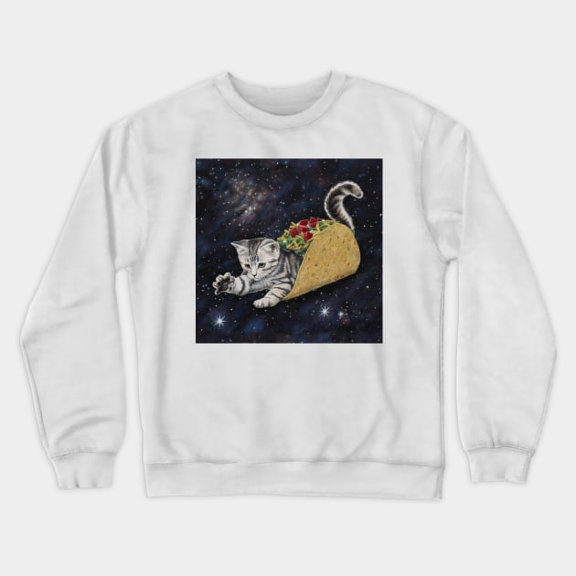 Tacocat Crewneck Sweatshirt by Dan Bina 